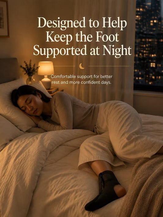 Nighttime Foot Drop Support