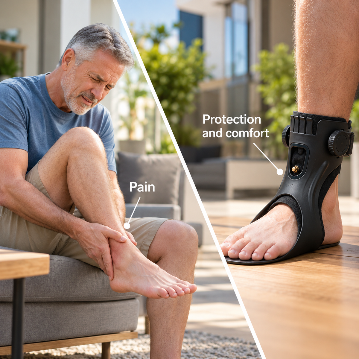 Aequowell AirFit Foot Drop Brace