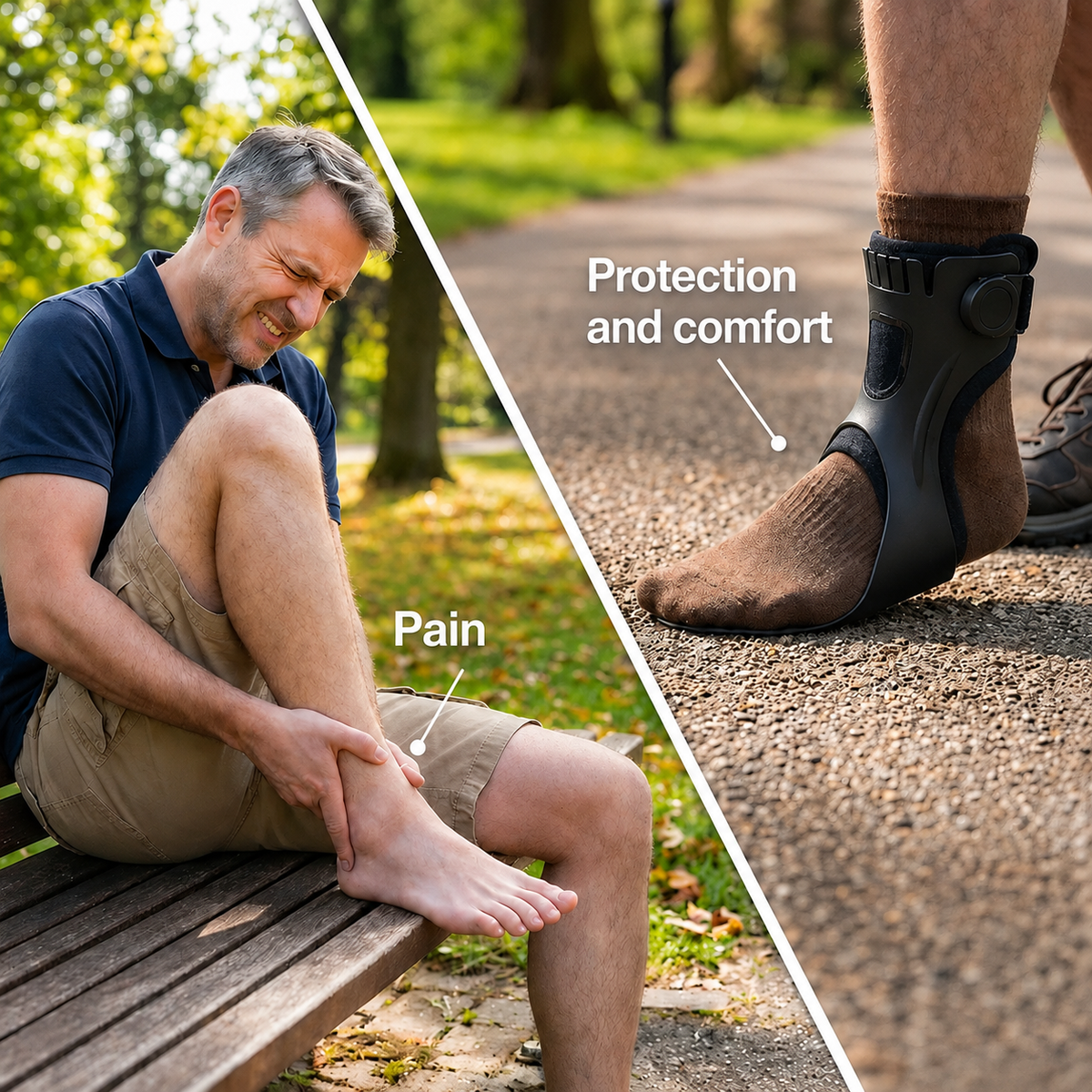 Aequowell AirFit Foot Drop Brace