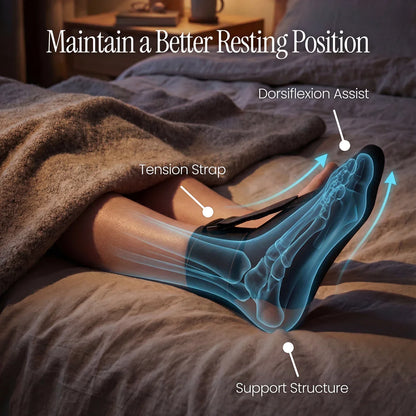Nighttime Foot Drop Support