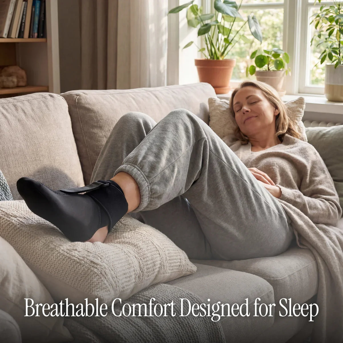 Nighttime Foot Drop Support