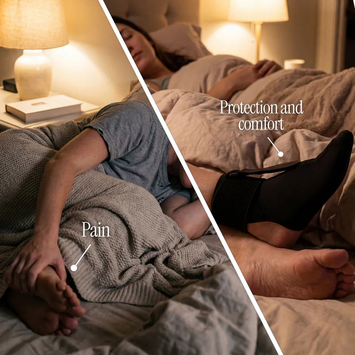 Nighttime Foot Drop Support